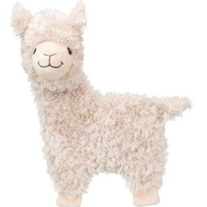 Plys Lama med knitre 40 cm