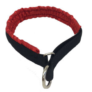 Nome halsbånd med satin rød*