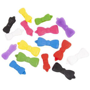 Sløjfe i plastik 3,5cm