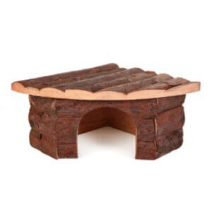 Hjørne Træhus til marsvin