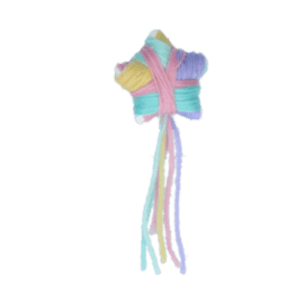 Kattelegetøj Garn stjerne