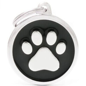 Hundetegn Classic Paw Big circle sort