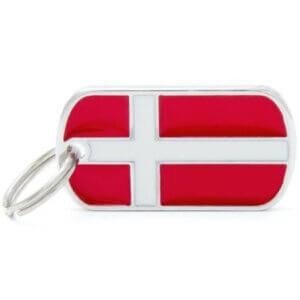 Hundetegn Flags Danmark