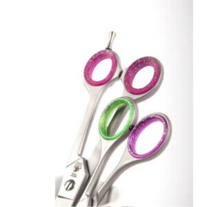 Finger ringe til sakse Sort - XL 28mm