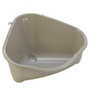 Hjørnetoilet til Gnaver str. medium Grey