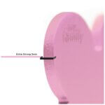 Hundetegn Bais pink tykkelse