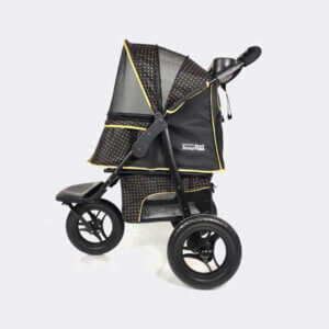 Hundeklapvogn InnoPet Adventure Black/Gold