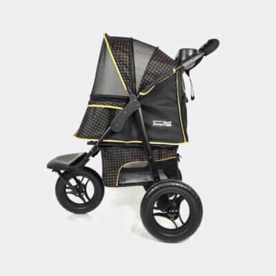 Innopet-Adventure-black-gold-hundeklapvogn