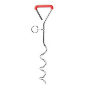 Jordspyd m. silikonehåndtag 40cm