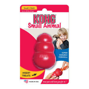 KONG Rød Small Animal - Small