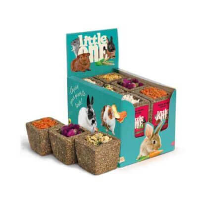 Dental snack skåle af græseng m. fyld er specielt til gnavere og kaniner