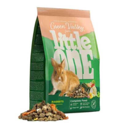 Little One Green Valley Kaninfoder som er kornfrit