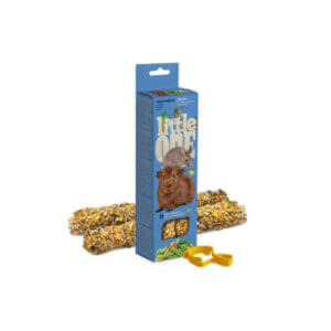 Little One stænger med grøntsager 2x60 g til gnavere