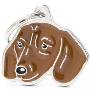 Hundetegn Friends Gravhund fawn