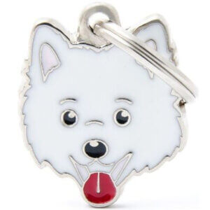 Hundetegn Friends Spitz hvid