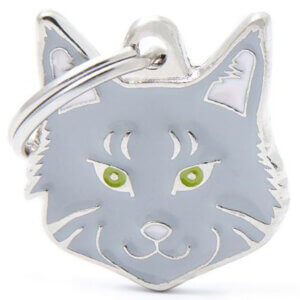 Hundetegn Friends Maine Coon silver