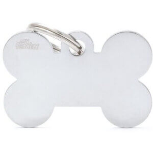 Hundetegn Basic Chrom Big bone