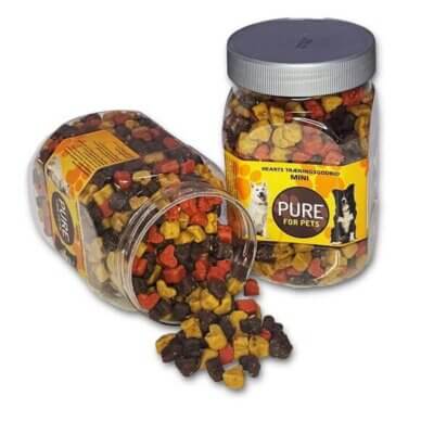 PURE Træningsgodbid Hearts Mini 550 g