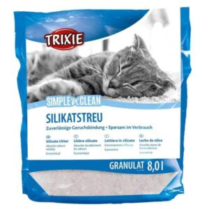 Simple N Clean krystal kattegrus 8L