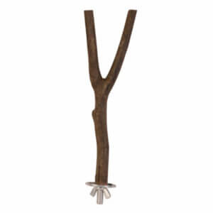 Y-formet Siddepind i Naturtræ ca. 20cm