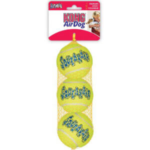 KONG Airdog Squeaker tennisbold M 3stk.