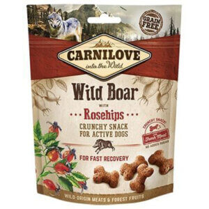 Carnilove Crunchy Wild Boar snack 200g