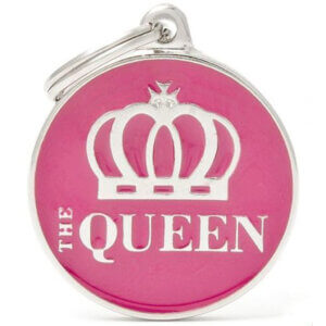 Hundetegn Charms The Queen Big circle