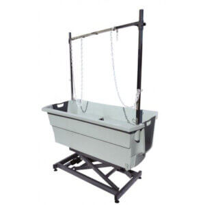 Evolutech Elektrisk Hundebadekar grå