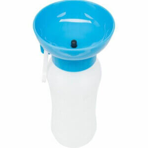 Flaske med drikkeskål 550ml