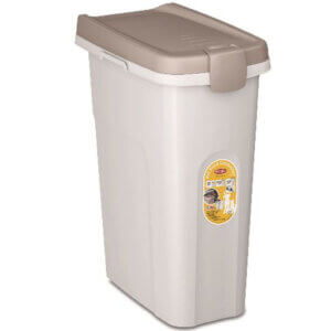 Foderspand hvid/sand 15L (6kg)