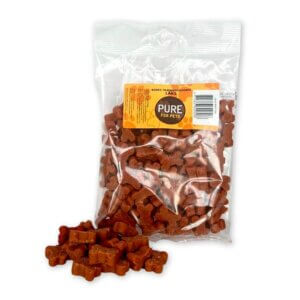 PURE Træningsgodbid Bones Laks 200 g