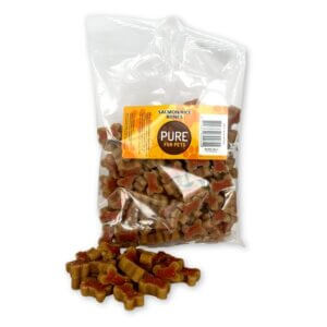 PURE Træningsgodbid Bones Laks & Ris 200 g