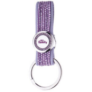 Nøglering til "hundetegn" Saint Tropez, Purple