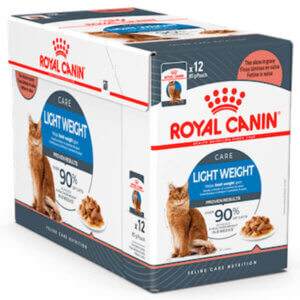 Royal Canin portionspose 12x85g Ultra Light, sovs
