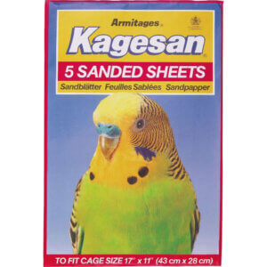 Kagesan Sandpapir til fugle ca. 43x28cm