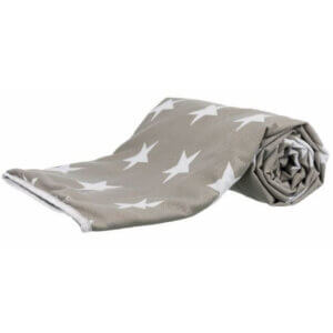 Stars hundetæppe beige 150x100cm