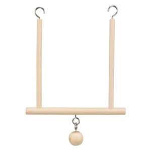 Trægynge med kugle til små fugle