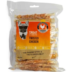 Twisted tyggepind med kylling 350g