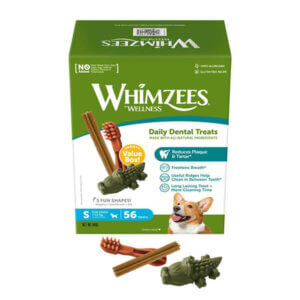 Whimzees Tandrensende Mix kasse small 56stk