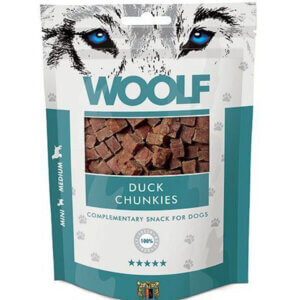 Woolf Grainfree Duck Chunkies 100g
