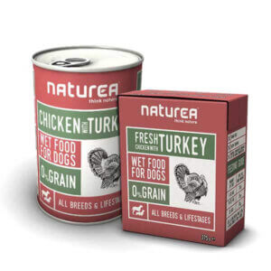 Naturea GrainFree dåsefoder Kylling og kalkun