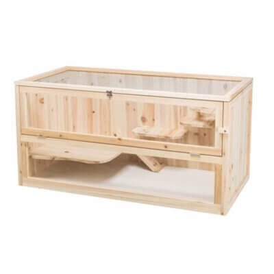 hamsterbur i træ