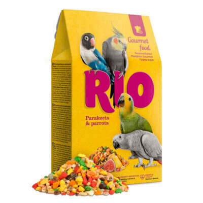 rio parakit og papegøje gourment