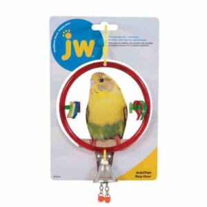 JW Undulat Gynge med legetøj