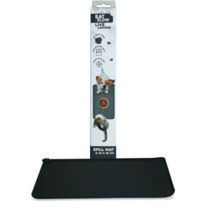 Spiseunderlag i Silikone Grå