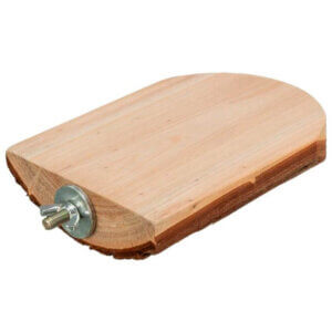 Træblok med holder 10x15cm