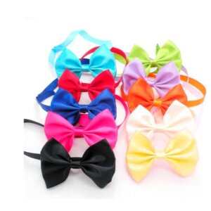 Butterfly til hund forskellige farver 10stk