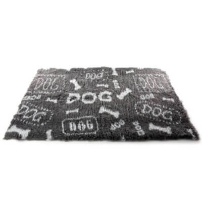 Vet-bed-Tæppe-DOG-Grå
