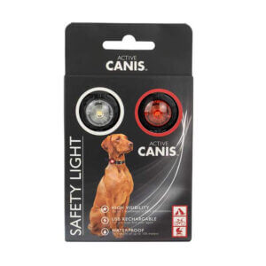 Active Safety hundelygte DUO  White and Red