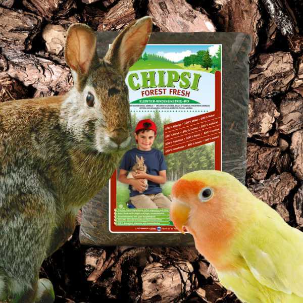 Strøelse til fugl og gnaver